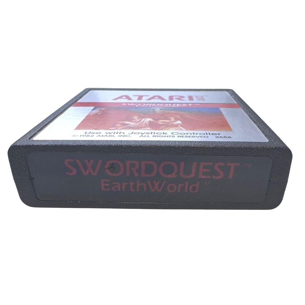 Atari 2600 Swordquest EarthWorld CX 2656 Video Game with Box Vintage 1982 - Picture 8 of 9